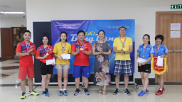 Bế mạc giải bóng bàn 20/10 Tổng cục Thuế