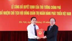 Công bố quyết định bổ nhiệm ông Lương Hải Sinh giữ chức Chủ tịch Hội đồng quản trị VDB