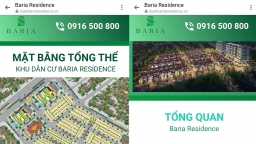 Việt Holdings vẽ dự án 'ma' Baria Residence để bán cho khách hàng?