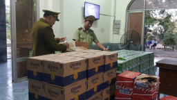 Thu giữ hơn 4.000 chai bia không rõ nguồn gốc