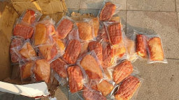 Thu giữ hàng trăm kg ngỗng hun khói không rõ nguồn gốc