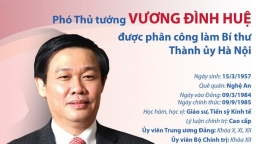 Chân dung tân Bí thư Thành ủy Hà Nội Vương Đình Huệ