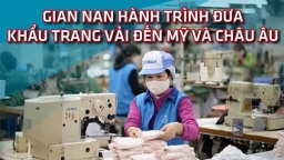 Gian nan hành trình đưa khẩu trang vải đến Mỹ và châu Âu