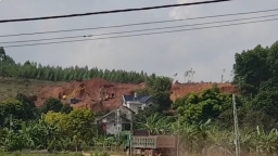 Lạng Giang, Bắc Giang: Tấp nập khai thác đất trái phép?