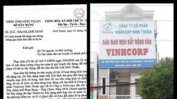 Ninh Thuận “tuýt còi” Công ty Cổ phần Vinhcorp phân lô bán nền tự phát