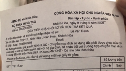 Phòng TNMT thị xã Ninh Hoà, tỉnh Khánh Hoà thừa nhận giả mạo hồ sơ, chữ ký của dân