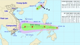 Xuất hiện áp thấp nhiệt đới mới khả năng mạnh thành bão đi vào biển Đông
