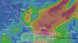 Bão số 12 hướng vào Phú Yên - Ninh Thuận, chiều nay miền Trung mưa lớn