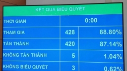 Quốc hội thông qua Nghị quyết về tổ chức chính quyền đô thị TP HCM