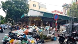 Hà Nội yêu cầu xử lý trách nhiệm nhà thầu để ùn ứ rác thải gây ô nhiễm