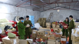 Thái Nguyên: Phát hiện kho chứa hàng nghìn sản phẩm mỹ phẩm, thực phẩm nghi nhập lậu