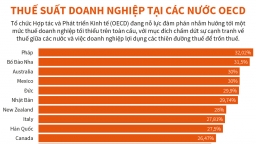 Thuế suất doanh nghiệp tại các nước OECD