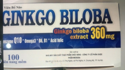 Không đạt chỉ tiêu khối lượng, viên bổ não Ginkgo Biloba bị kiến nghị thu hồi