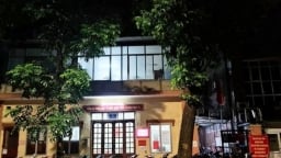 Hà Nội: Phong tỏa tạm thời trụ sở Công an phường Lê Đại Hành