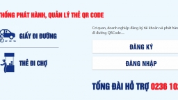 Đà Nẵng: Người dân ngồi ở nhà bấm điện thoại là có giấy đi đường