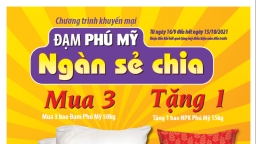 “Đạm Phú Mỹ-Ngàn sẻ chia” -  Hơn 3.000 tấn phân bón trị giá hơn 30 tỷ đồng tặng bà con nông dân