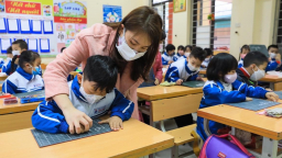 Hà Nội: Học sinh lớp 1 đến lớp 6 trở lại trường từ 6/4
