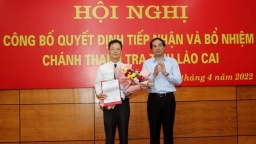 Lào Cai bổ nhiệm tân Chánh Thanh tra tỉnh
