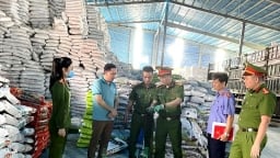Công an thành phố Thanh Hóa thu giữ hơn 13 tấn phân bón giả