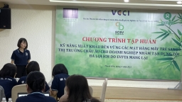 VCCI tập huấn kỹ năng xuất khẩu bền vững sang thị trường châu Âu cho doanh nghiệp ngành Tre