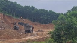 Bắc Giang: Siết hoạt động khai thác, vận chuyển khoáng sản