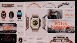 Apple Watch Ultra lộ diện pin 'cực khủng'