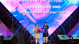 MIKGroup ủng hộ 1 tỷ đồng cho bệnh nhi ung thư