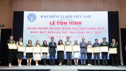 BHXH Việt Nam: Tôn vinh 103 doanh nghiệp tiêu biểu phía Nam