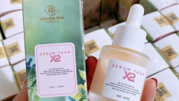 Chứa chất cấm, Serum thâm X2 - Nhãn hàng Huyền Phi Cosmetics bị đình chỉ lưu hành, tiêu huỷ