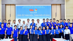 Thẳng thắn chia sẻ, cởi mở trao đổi tại tọa đàm “Đảng với thanh niên, thanh niên với Đảng” năm 2023