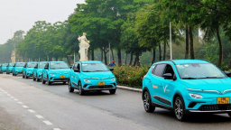 Taxi điện đầu tiên của Việt Nam chính thức hoạt động