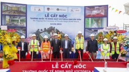 Lễ cất nóc 'TRƯỜNG HỌC HẠNH PHÚC' - VICTORIA Nam Sài Gòn