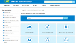 Từ 1/7 có thể đăng ký kinh doanh qua mạng Internet