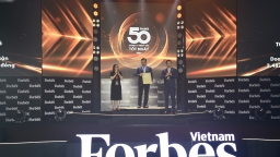 Biwase được vinh danh trong Top 50 công ty niêm yết tốt nhất 2023 của Forbes Việt Nam