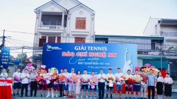 Giải Tennis báo chí Nghệ An thu hút gần 250 vận động viên tham gia