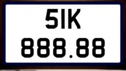 Người trúng đấu giá biển số xe 51K-888.88 đã hoàn thành nghĩa vụ tài chính