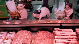 Giá thịt lợn khiến Trung Quốc lại rơi vào giảm phát