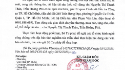 Nguyên kế toán Công ty TNHH WEDC bị đề nghị ngăn chặn chuyển dịch tài sản