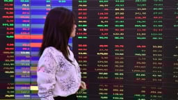 Cổ phiếu ngân hàng xuống dốc, VN-Index giảm nhẹ