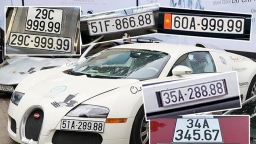 Đấu giá biển số xe ôtô: Biển số nào sẽ lên sàn, nộp ngân sách bao nhiêu?