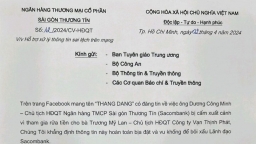 Sacombank: Tin ông Dương Công Minh bị cấm xuất cảnh là bịa đặt