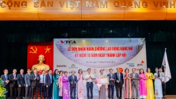 Một số hình ảnh tại lễ đón nhận Huân chương Lao động hạng Nhì của VTCA