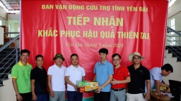 Tạp chí Tài chính Doanh nghiệp đồng hành cùng các mạnh thường quân hỗ trợ người dân vùng lũ Yên Bái