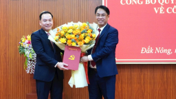 Ông Hồ Xuân Trường làm Phó bí thư Tỉnh ủy Đắk Nông