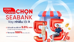 SeABank dành 5.000 tỷ đồng cho vay khách hàng cá nhân bổ sung vốn kinh doanh