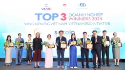 Tuyên dương các doanh nghiệp giành giải tại “Sáng kiến ESG Việt Nam 2024”