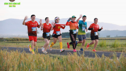 Giải chạy Half Marathon 'Đánh thức vùng quê Chư Păh - Hành trình kết nối núi và hoa' tại Gia Lai.