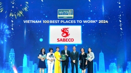 SABECO tiếp tục được vinh danh trong Top 100 nơi làm việc tốt nhất Việt Nam năm 2024