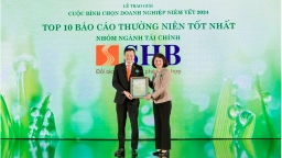 SHB lần thứ 4 được vinh danh trong TOP 10 doanh nghiệp có Báo cáo thường niên tốt nhất ngành Tài chính