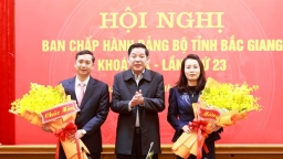 Bắc Giang có 2 tân Phó bí thư Tỉnh ủy